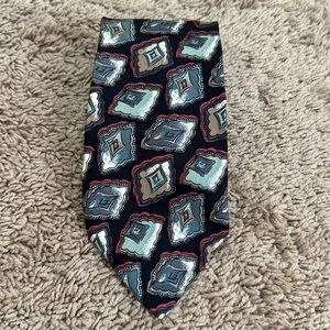 Vintage GIVENCHY MONSIEUR Multicolour Men’s Silk Tie